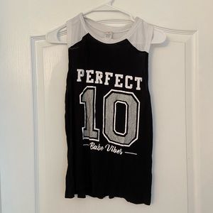 Messy Buns Lazy Days Perfect 10 Medium Tank Top